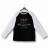 Yoga Fitness Yoga YOGA INHALE EXHALE Custom Printed Graphic Design Raglan T-Shirt for Women